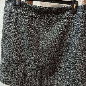 Women’s DKNYC Tweed Pencil Black Lined Skirt‎ sz 6